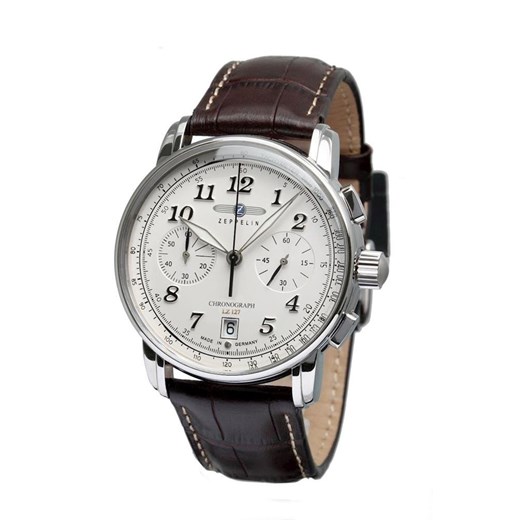 Zegarek Zeppelin LZ127 8674-1 Quartz Biały Zeppelin okazyjna cena Bagażownia.pl