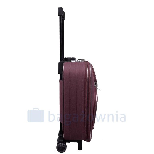 Mała kabinowa walizka PELLUCCI RGL 801 S Brązowa Pellucci okazja Bagażownia.pl