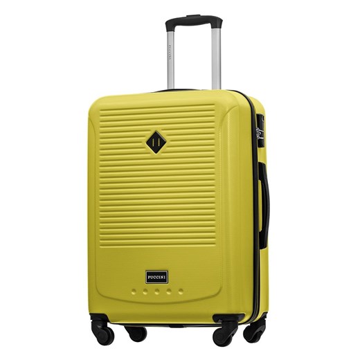 Średnia walizka PUCCINI CORFU ABS016B 5 Limonkowa Puccini Bagażownia.pl okazyjna cena