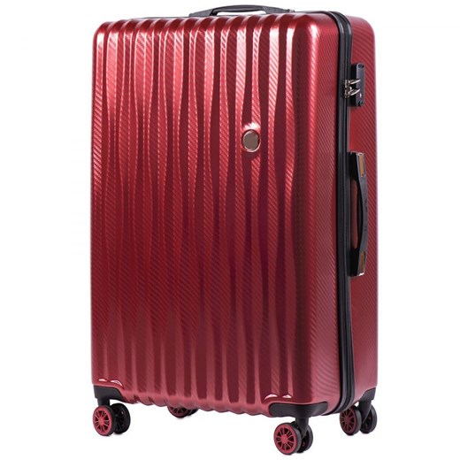 Duża walizka KEMER WINGS PC5223 L Czerwona Kemer Bagażownia.pl promocja