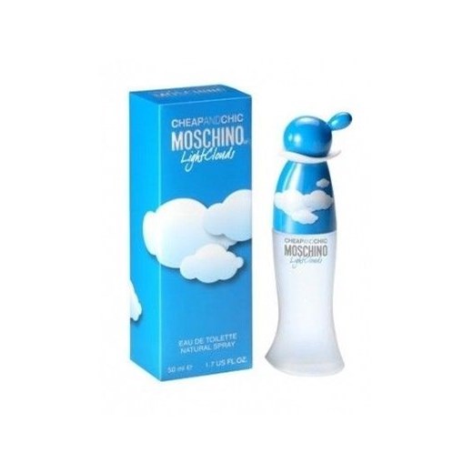 Moschino Light Clouds 50ml W Woda toaletowa perfumy-perfumeria-pl niebieski drewniane