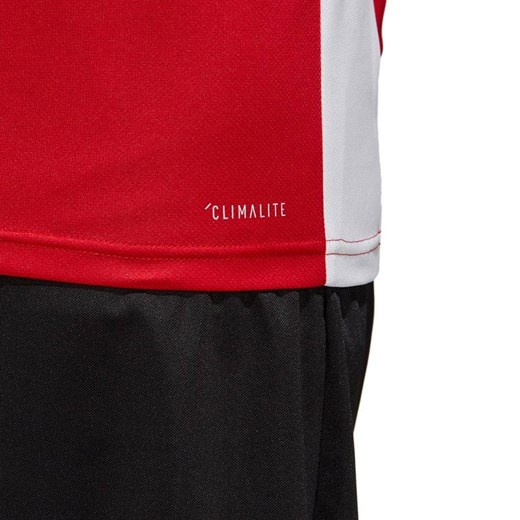 Koszulka dla dzieci adidas Entrada 18 Jersey JUNIOR czerwona CF1038/CF1050 wyprzedaż Bagażownia.pl