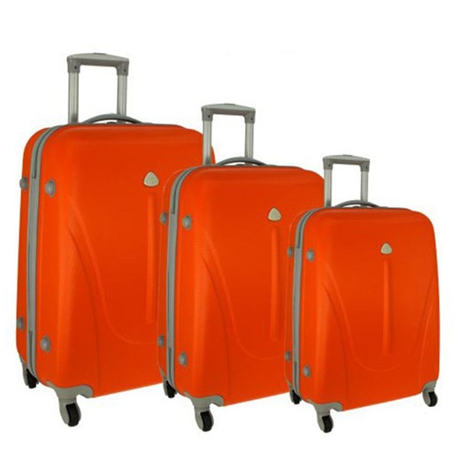 Zestaw 3 walizek PELLUCCI RGL 883 Pomarańczowe Pellucci wyprzedaż Bagażownia.pl
