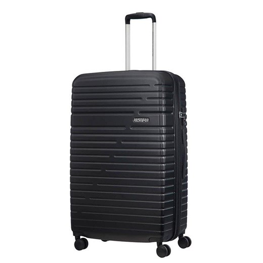 Duża walizka SAMSONITE AT AERO RACER 116990 Czarna okazyjna cena Bagażownia.pl