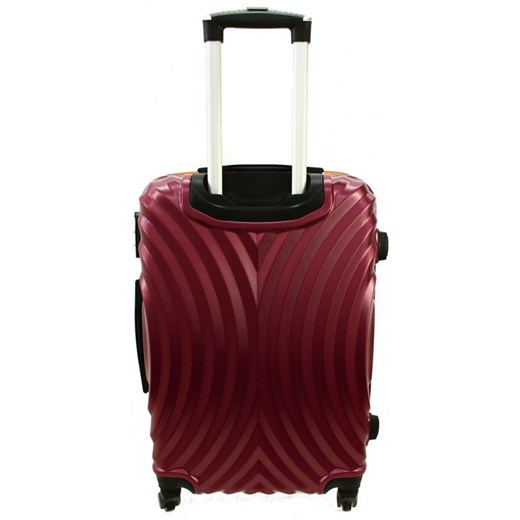 Mała kabinowa walizka PELLUCCI RGL 760 S Czarno Czerwona Pellucci Bagażownia.pl okazja