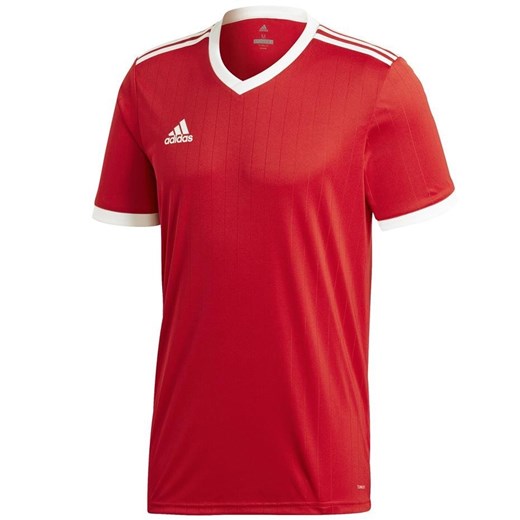 Koszulka dla dzieci Adidas Tabela 18 Jersey JUNIOR CE8935 Czerwona promocja Bagażownia.pl