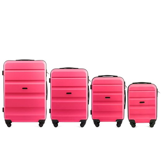Bardzo mała kabinowa walizka KEMER WINGS AT01 XS Różowa Kemer Bagażownia.pl promocyjna cena
