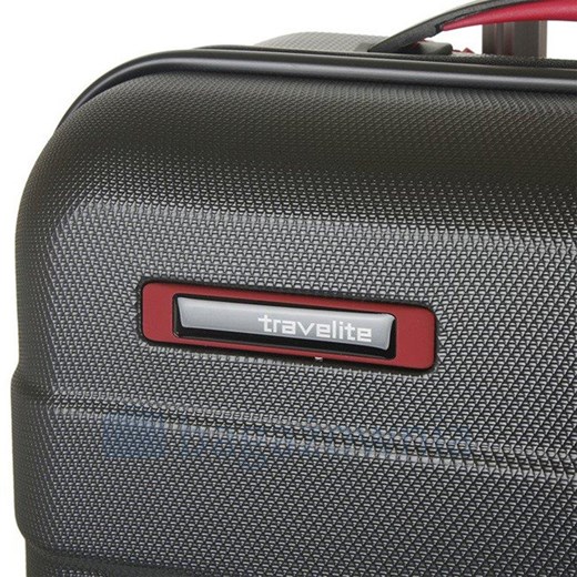Mała kabinowa walizka TRAVELITE VECTOR 72007-01 Czarna Travelite promocyjna cena Bagażownia.pl