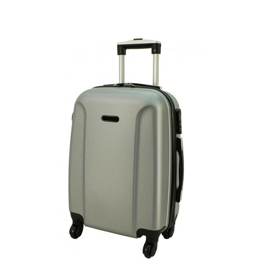 Mała kabinowa walizka PELLUCCI RGL 790 S Srebrna Pellucci okazja Bagażownia.pl