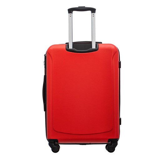 Średnia walizka PUCCINI CORFU ABS016B 3 Czerwona Puccini okazyjna cena Bagażownia.pl