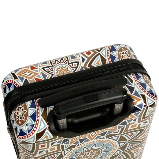 Mała kabinowa walizka SAXOLINE Mosaic Culture S 1452H0.49.10 Saxoline Bagażownia.pl wyprzedaż