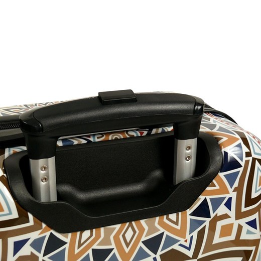 Mała kabinowa walizka SAXOLINE Mosaic Culture S 1452H0.49.10 Saxoline wyprzedaż Bagażownia.pl