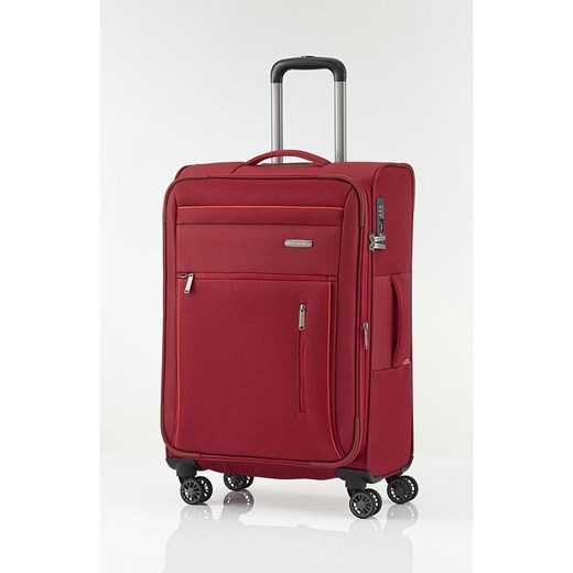 Średnia walizka TRAVELITE CAPRI 89848-10 Czerwona Travelite promocyjna cena Bagażownia.pl