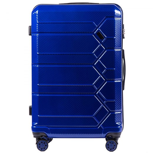 Duża walizka KEMER WINGS PC185 L Niebieska Kemer okazja Bagażownia.pl
