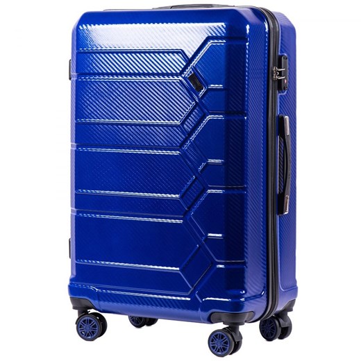 Duża walizka KEMER WINGS PC185 L Niebieska Kemer Bagażownia.pl okazyjna cena