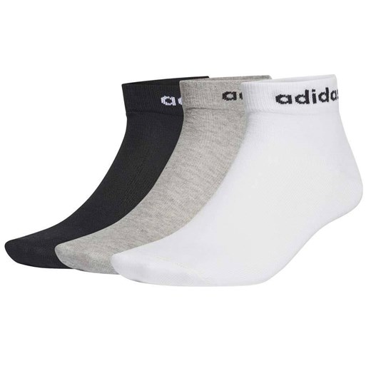 Skarpety adidas Nc Ankle 3Pp czarne,białe,szare GE6179 Bagażownia.pl