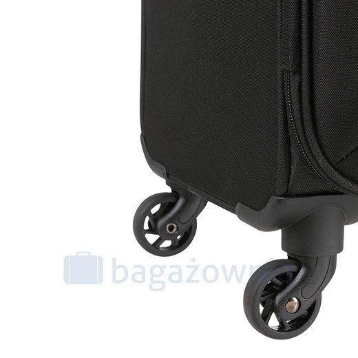 Mała kabinowa walizka SAMSONITE AT HOLIDAY HEAT 106794 Czarna wyprzedaż Bagażownia.pl