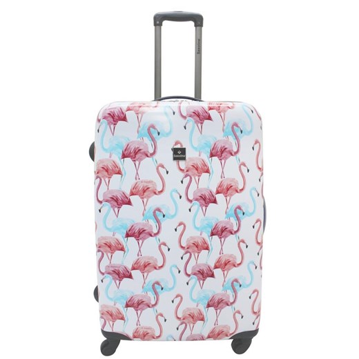 Duża walizka SAXOLINE Flamingo L 1353H0.71.09 Saxoline okazyjna cena Bagażownia.pl