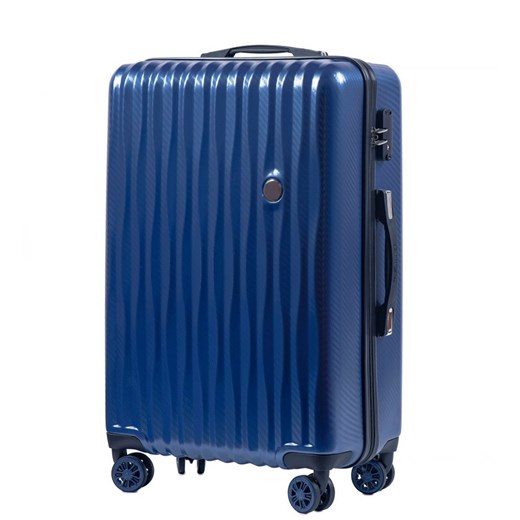 Średnia walizka KEMER WINGS PC5223 M Niebieska Kemer okazyjna cena Bagażownia.pl