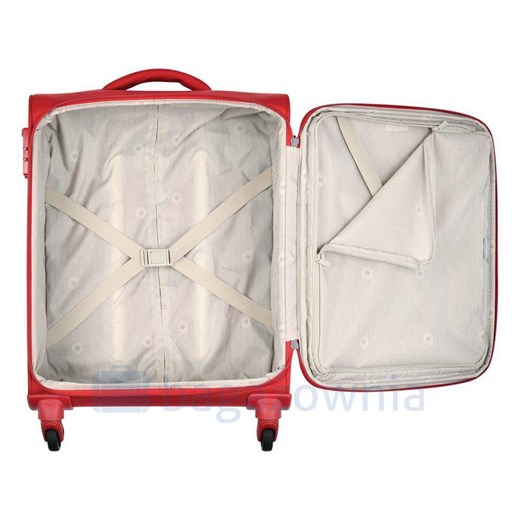 Mała kabinowa walizka DELSEY U-Lite Classic 2 Slim Czerwona Delsey wyprzedaż Bagażownia.pl