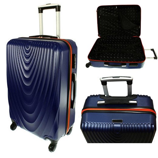 Mała kabinowa walizka PELLUCCI RGL 663 S Czarno Czerwona Pellucci Bagażownia.pl promocja