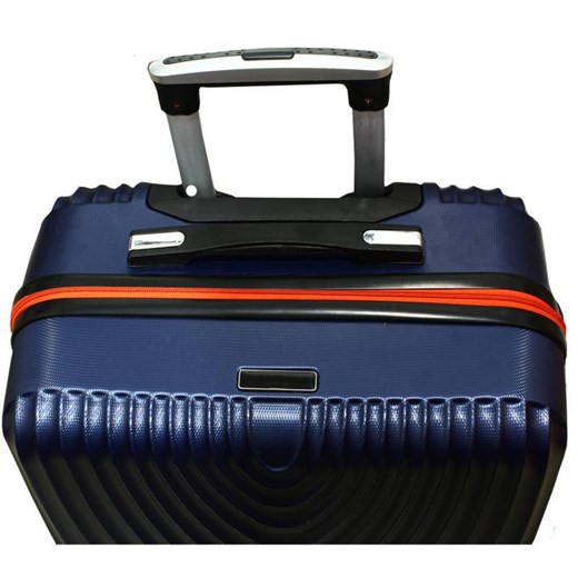 Mała kabinowa walizka PELLUCCI RGL 663 S Czarno Czerwona Pellucci okazyjna cena Bagażownia.pl
