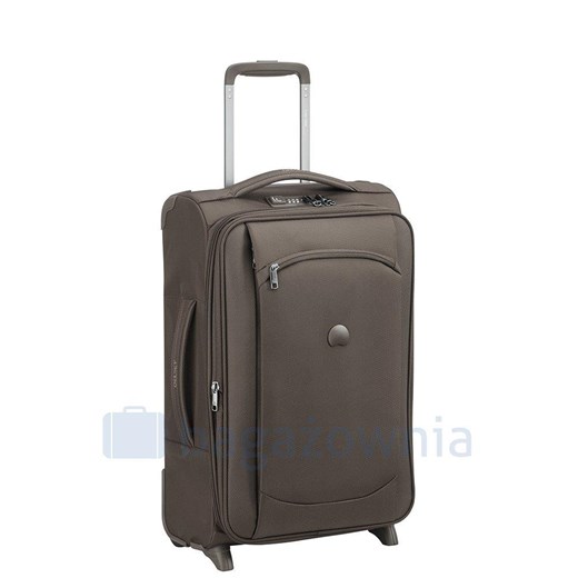 Mała kabinowa walizka DELSEY Montmartre Air Brązowa Delsey okazja Bagażownia.pl