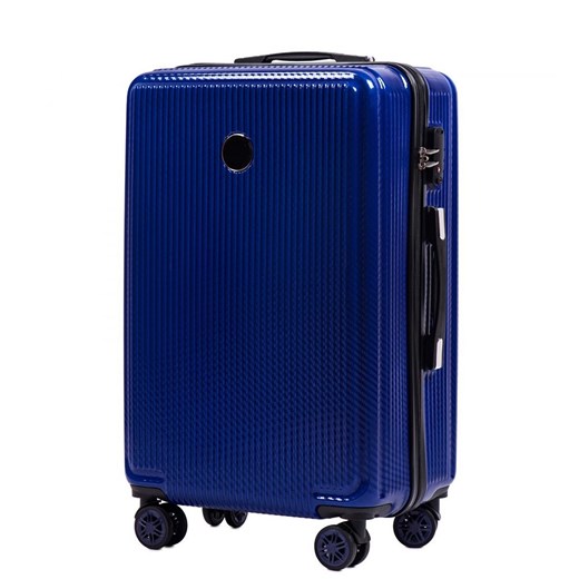 Średnia walizka KEMER WINGS PC565 M Niebieska Kemer Bagażownia.pl wyprzedaż