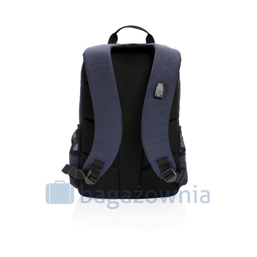 Plecak na laptopa 15" z ochroną RFID Lima Niebieski Xd Collection Bagażownia.pl promocja