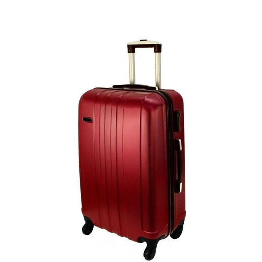 Mała kabinowa walizka PELLUCCI RGL 740 S Bordowy Pellucci okazyjna cena Bagażownia.pl