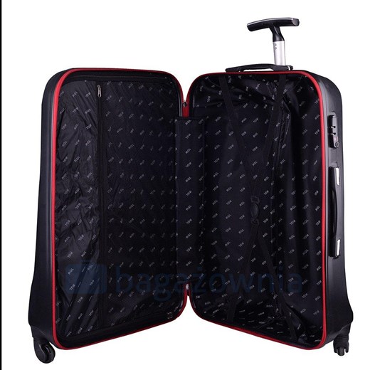 Duża walizka PELLUCCI RGL 750 L Czarno Czerwona Pellucci Bagażownia.pl promocyjna cena