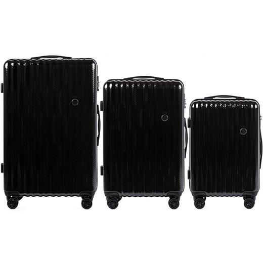 Zestaw 3 walizek KEMER WINGS PC5223 Czarne Kemer Bagażownia.pl okazyjna cena
