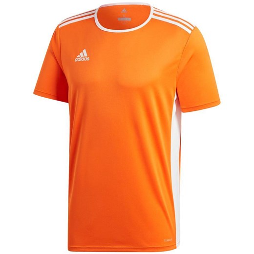 Koszulka męska adidas Entrada 18 Jersey pomarańczowa CD8366 wyprzedaż Bagażownia.pl