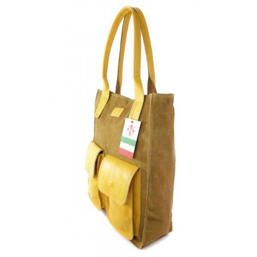 Duży worek ,pojemna torba ,kieszenie żółty z camelem BYC88GC Kemer okazyjna cena Bagażownia.pl