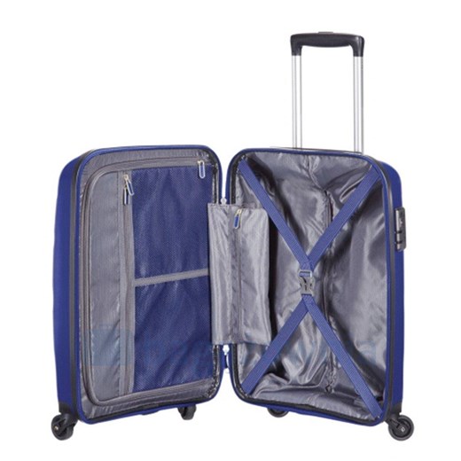 Mała walizka kabinowa SAMSONITE AT BON AIR 59422 Granatowa wyprzedaż Bagażownia.pl
