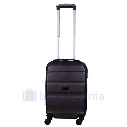 Bardzo mała kabinowa walizka KEMER WINGS AT01 XS Czarna Kemer okazyjna cena Bagażownia.pl