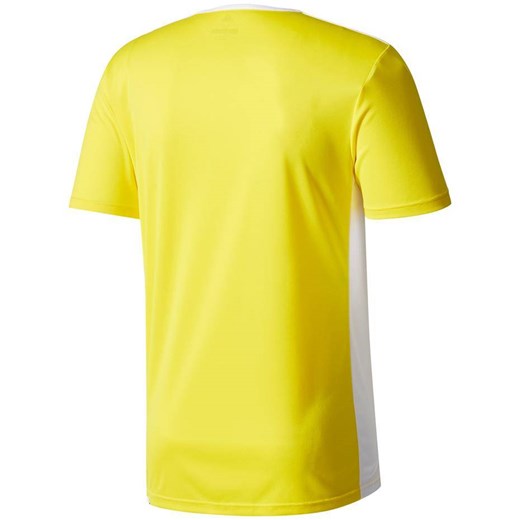 Koszulka dla dzieci adidas Entrada 18 Jersey JUNIOR żółta CD8390/CF1039 promocyjna cena Bagażownia.pl