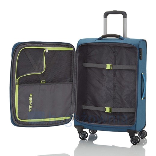 Średnia walizka TRAVELITE METEOR 89448-01 Czarna Travelite okazja Bagażownia.pl