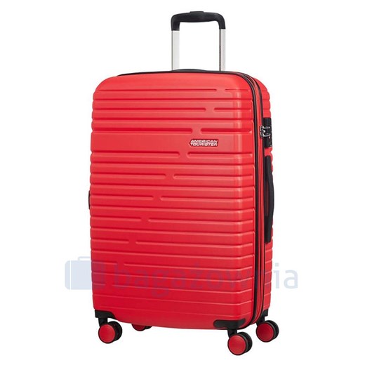 Średnia walizka SAMSONITE AT AERO RACER 116989 Czerwona okazja Bagażownia.pl