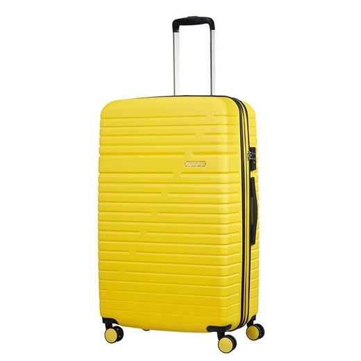 Duża walizka SAMSONITE AT AERO RACER 116990 Żółta wyprzedaż Bagażownia.pl