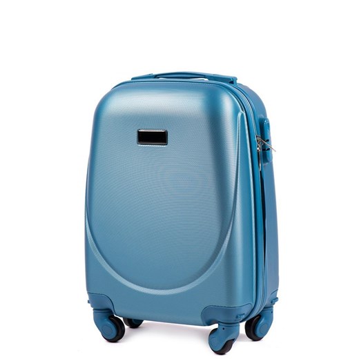 Mała kabinowa walizka KEMER WINGS 310 XS Metaliczny Niebieski Kemer wyprzedaż Bagażownia.pl