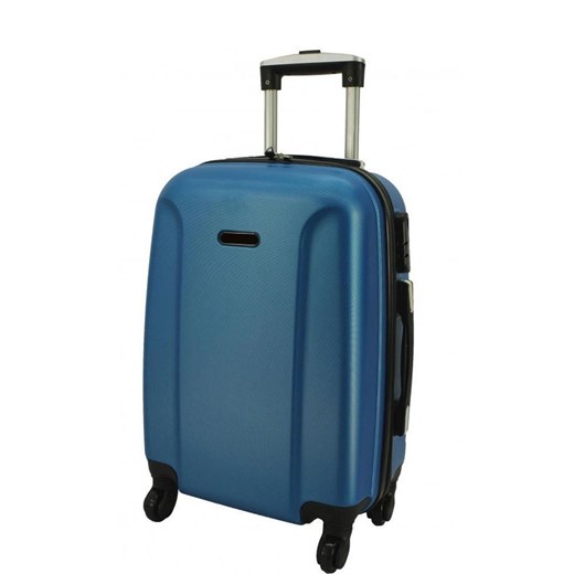 Średnia walizka PELLUCCI RGL 790 M Metaliczno Niebieska Pellucci okazja Bagażownia.pl