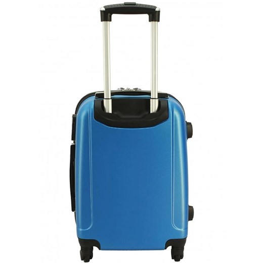 Średnia walizka PELLUCCI RGL 790 M Metaliczno Niebieska Pellucci okazyjna cena Bagażownia.pl