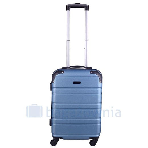 Mała kabinowa walizka KEMER 608 S Metaliczny Niebieski Kemer okazyjna cena Bagażownia.pl