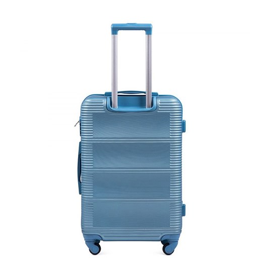 Średnia walizka KEMER 203 M Metaliczny Niebieski Kemer Bagażownia.pl wyprzedaż
