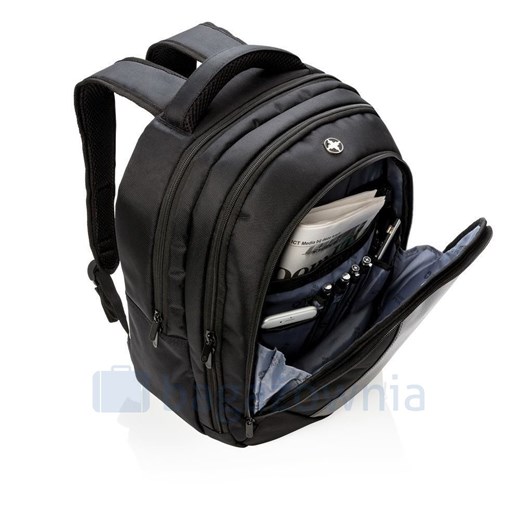 Plecak na laptopa 15,6" Swiss Peak Czarny Swiss Peak okazja Bagażownia.pl