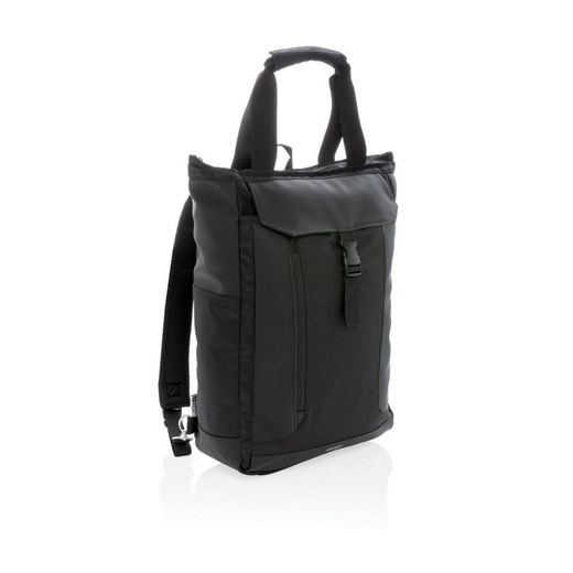 Plecak / torba na laptopa 15'' z ochroną RFID Swiss Peak Czarny Swiss Peak wyprzedaż Bagażownia.pl