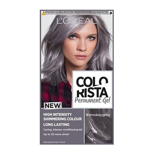 Colorista Permanent Gel trwała farba do włosów #smokeygrey 1 sztuka perfumgo.pl