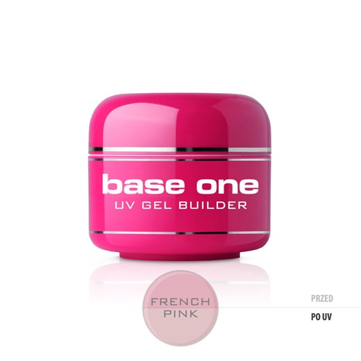 Base One French Pink żel budujący do paznokci 5g Silcare 5 g perfumgo.pl
