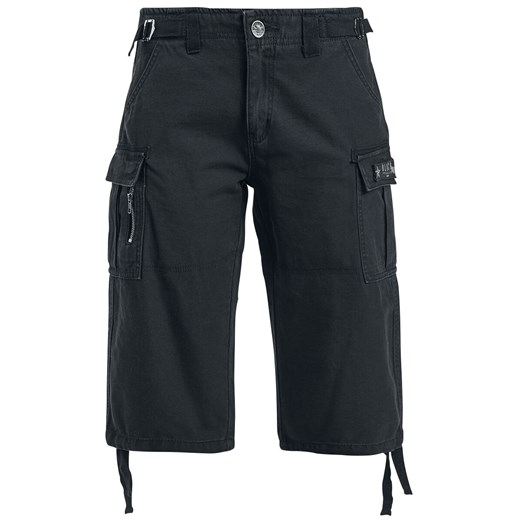 Black Premium by EMP - Army Vintage Shorts - Krótkie spodenki - czarny 30 EMP
